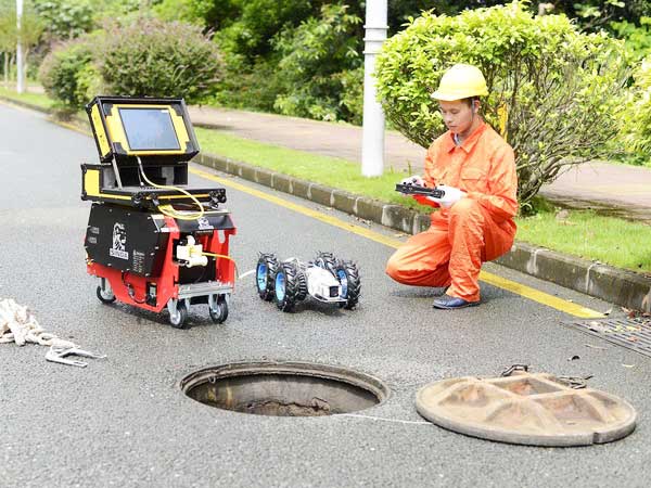 景泰管道机器人检测