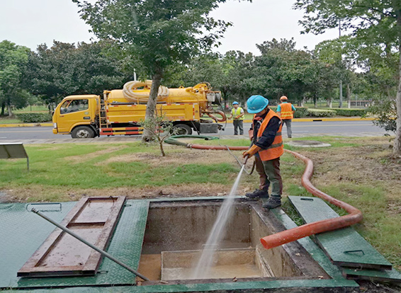 景泰化油池清理